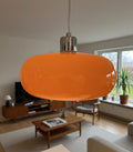 Hängeleuchte Glas orange Macaron Donut Stil Mid Century Nordic Style